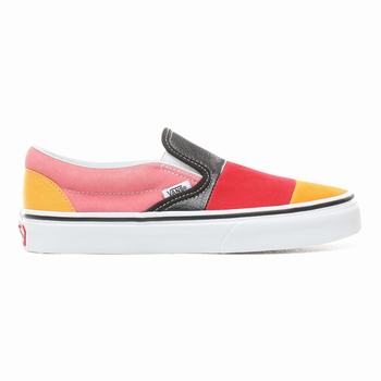 Damske Slip On Tenisky Vans Patchwork Viacfarebný/Biele VA91UNCGL